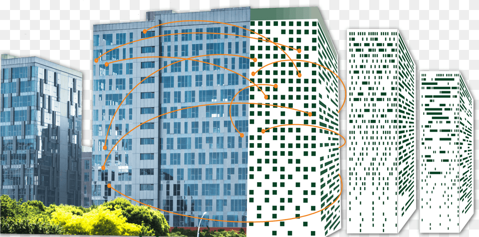 Building Digital Twin, Apartment Building, Office Building, Metropolis, Housing Free Png Download