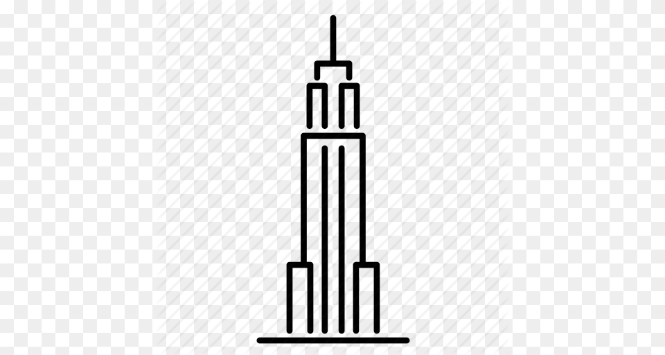 Building Empire State Building New York Office Skyscraper Usa, City Png Image