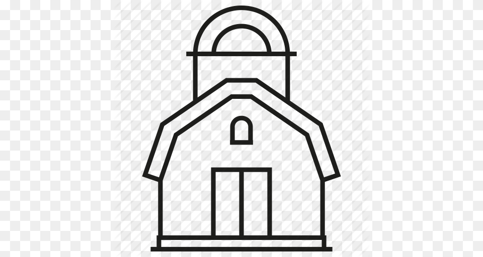 Building Farmhouse Home House Icon, Gate, Arch, Architecture Png