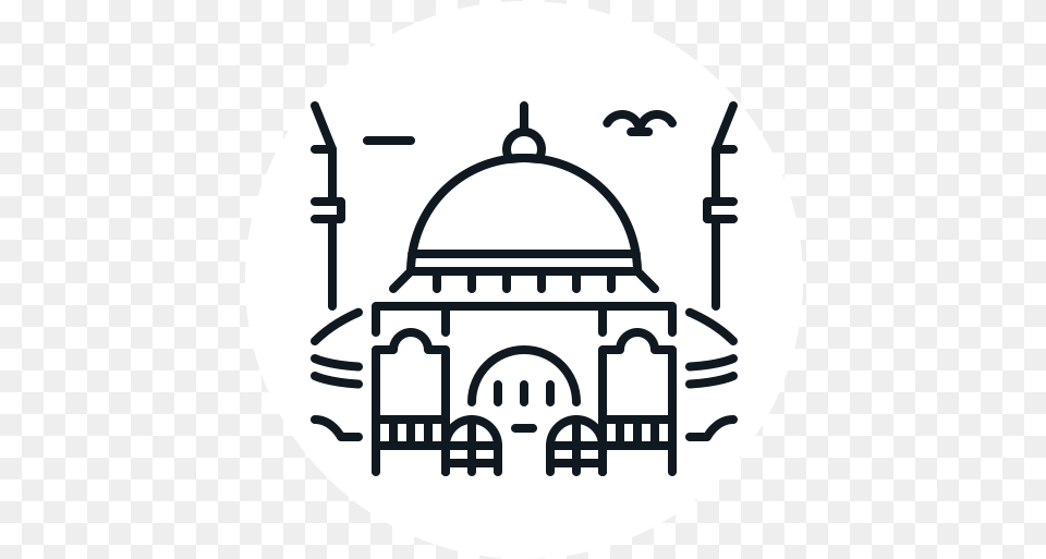 Building Hagia Istanbul Landmark Dome, Architecture, Mosque Free Transparent Png