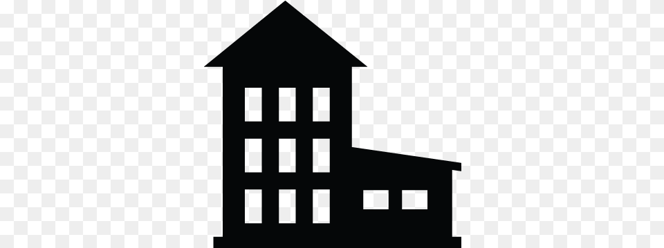Building Home Architecture House Hotel Icon Architecture Home Clipart Black And White, Outdoors, Nature, Bell Tower, Tower Free Png Download
