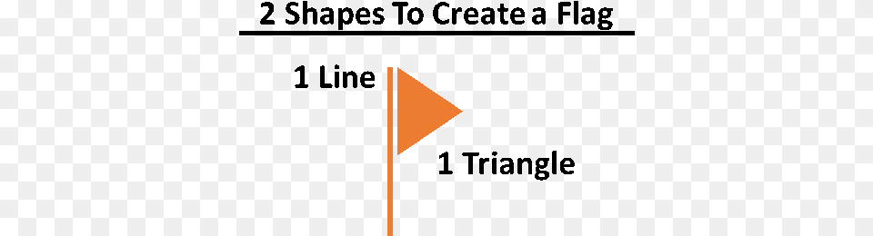 Building Milestone Flag In Powerpoint, Triangle Png Image