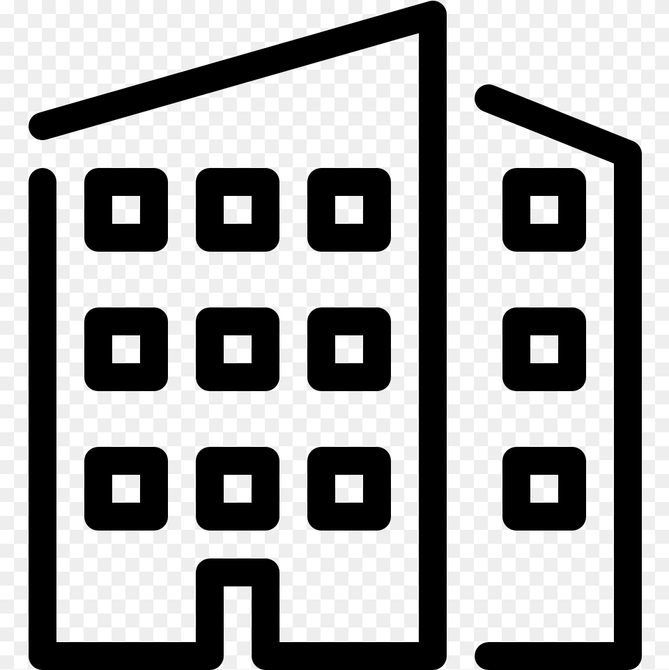 Building Office Building Office Building Office White Office Icon, Gray Free Png