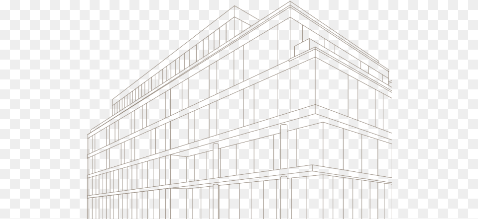 Building Outline Vector Clipart Psd Architecture, City, Corner, Office Building, Urban Free Png Download
