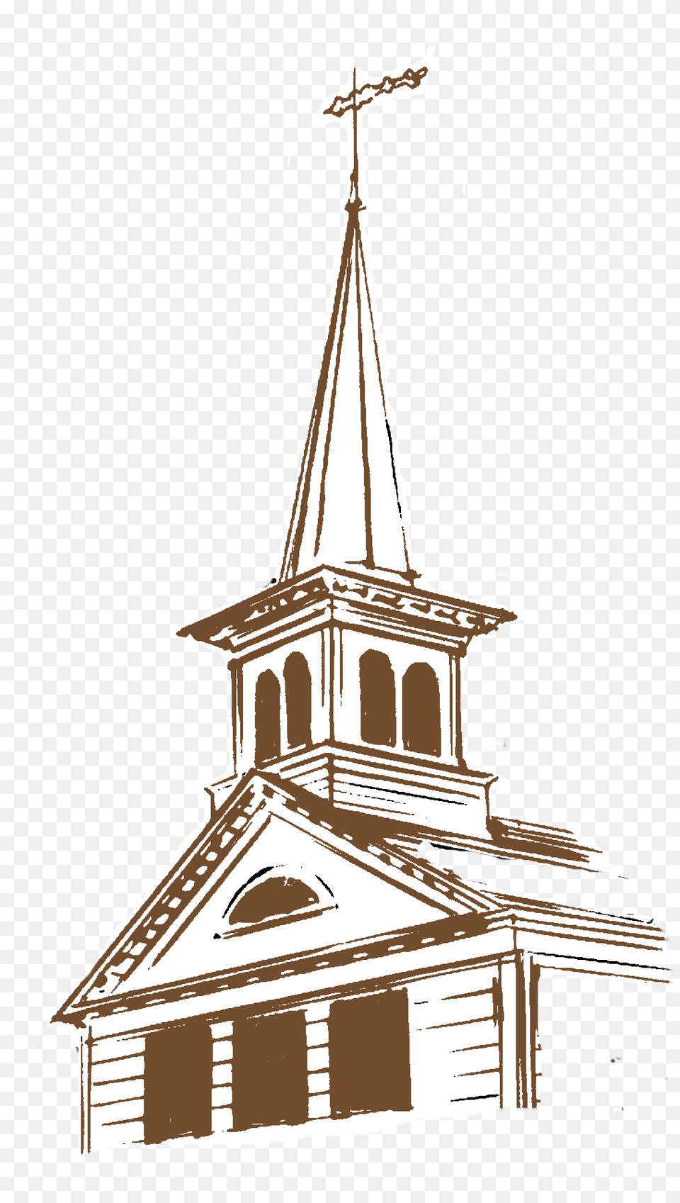 Building Pic Wading River Congregational Church, Architecture, Tower, Spire, Art Free Transparent Png