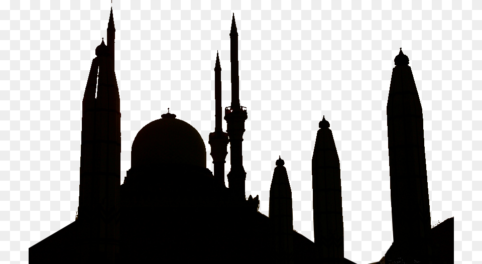 Building Silhouette Holy Places, Architecture, Spire, Tower, Dome Free Png Download