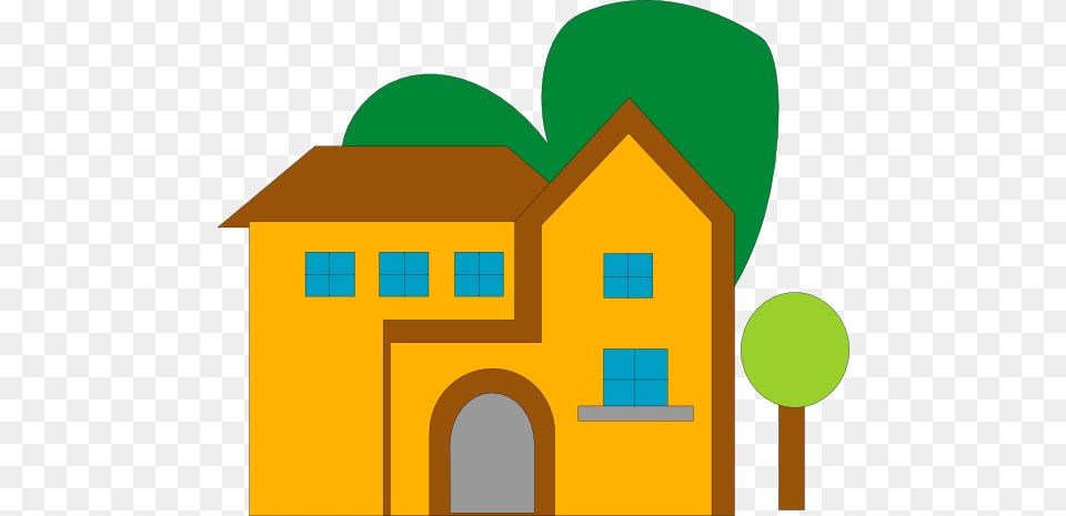 Building To Use Clip Art Clipartix, Neighborhood, Arch, Architecture, Housing Png Image