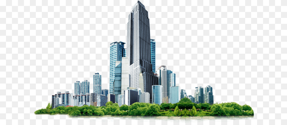 Building Transparent Smart City, Architecture, Skyscraper, Metropolis, Urban Png