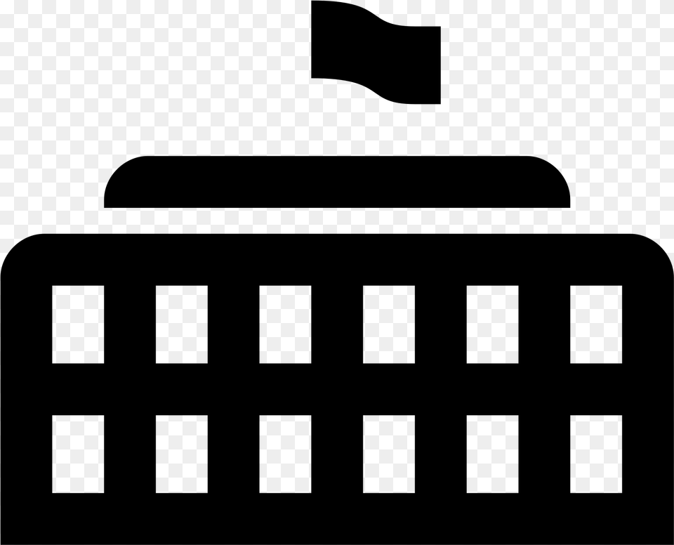 Building Vector Icon Parlamento, Gray Free Transparent Png