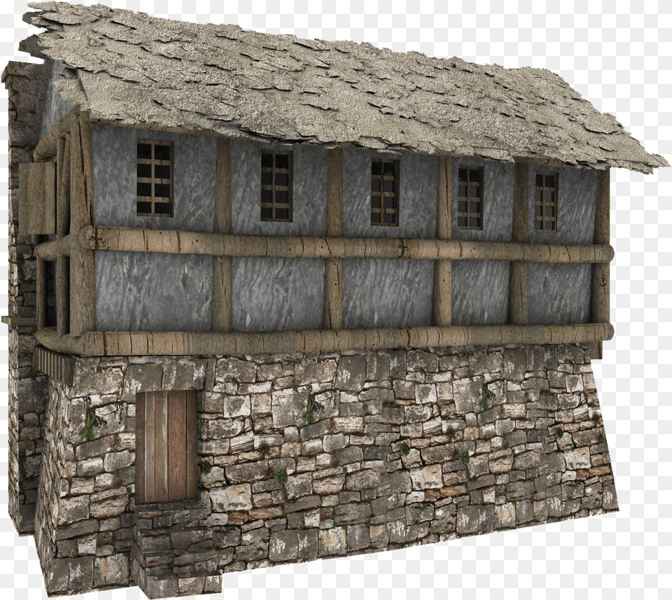 Building Vector Stone House, Architecture, Shelter, Shack, Rural Free Png Download