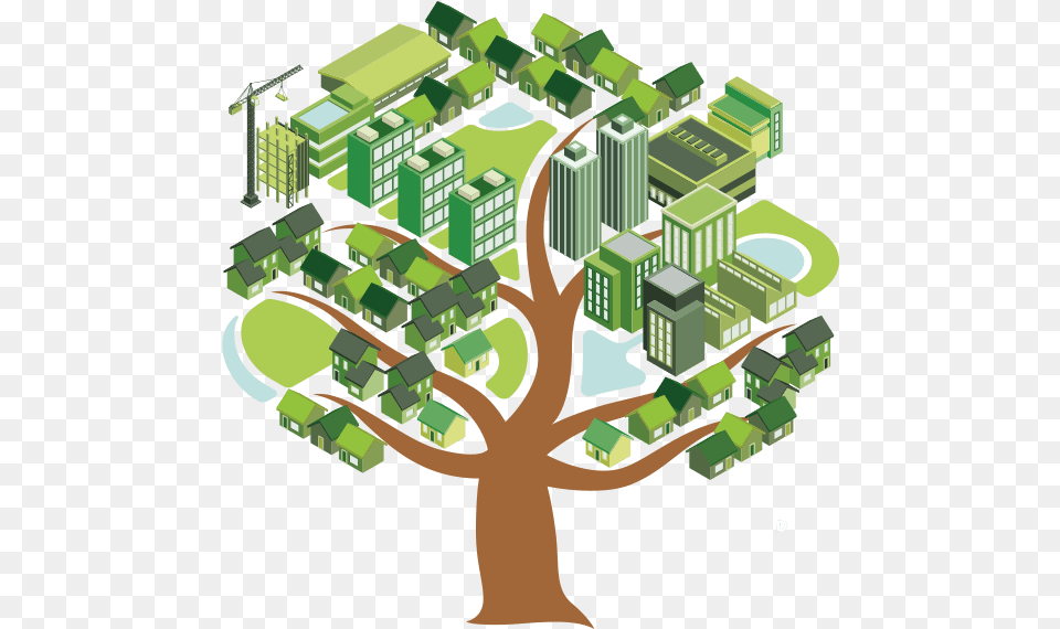 Building With Nature, City, Neighborhood, Urban, Vegetation Png