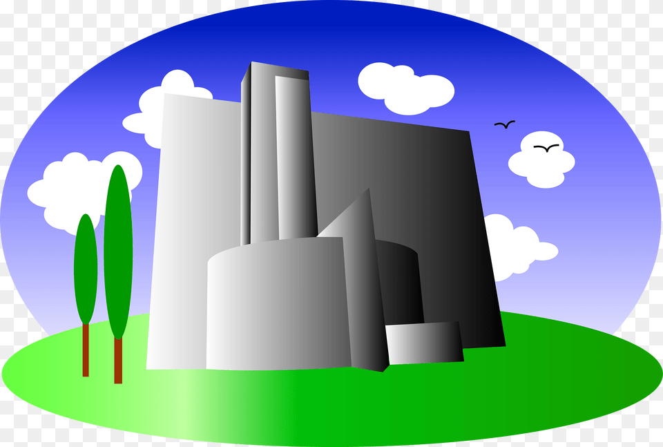 Buildings Clipart, City, Disk Free Png