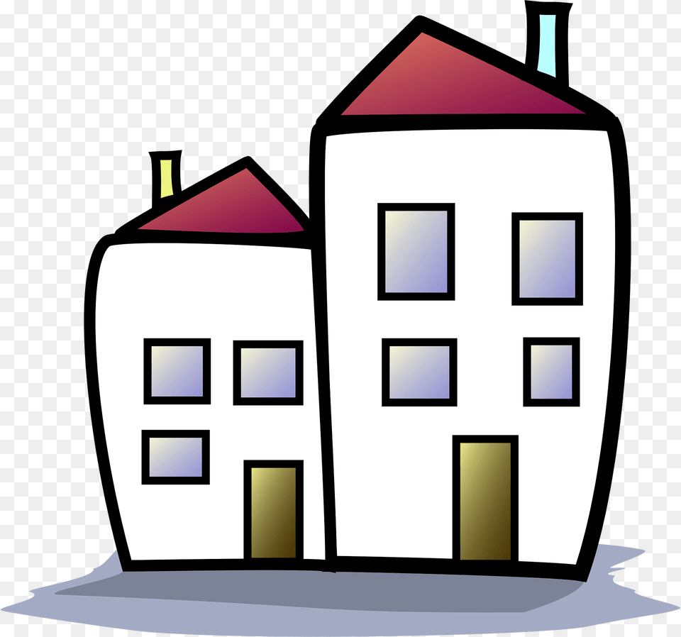 Buildings Clipart, City, Neighborhood, Outdoors, Architecture Png