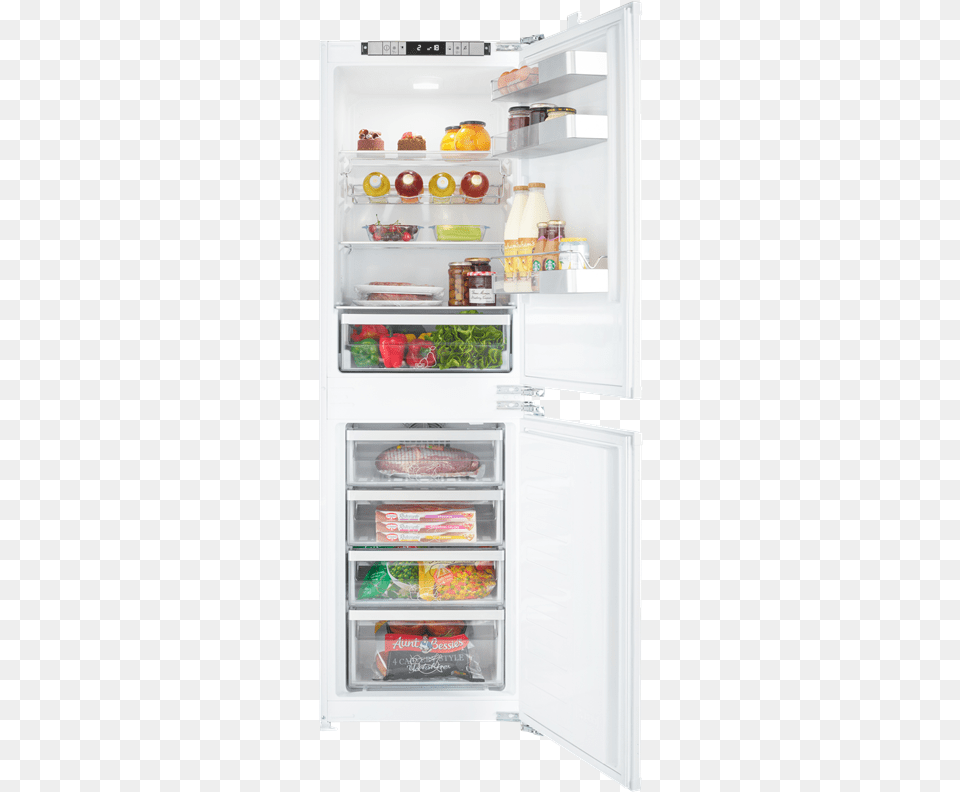 Built In 5050 Frost Fridge Freezer Gkfi5050 Hotpoint Tdc 95 T1i W, Appliance, Device, Electrical Device, Refrigerator Free Png