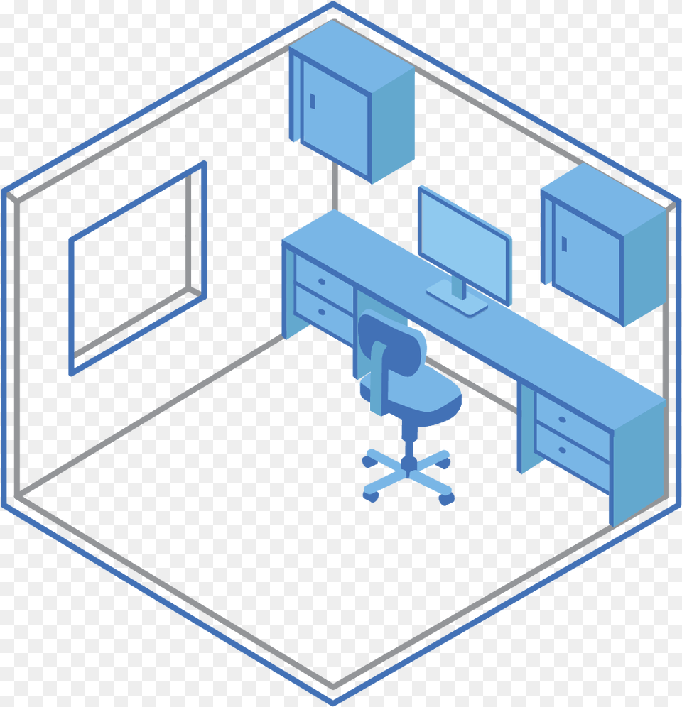 Built In Desk Furniture, Electronics, Hardware, Blackboard, Diagram Png Image