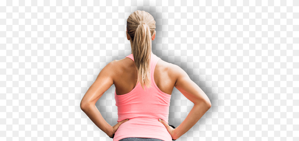 Built To Convert Knee Pain, Back, Body Part, Person, Adult Free Png