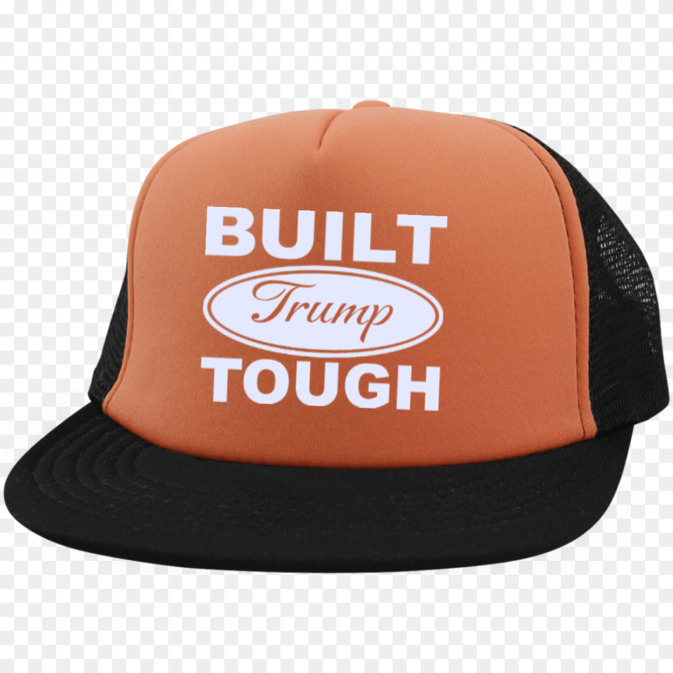 Built Trump Toughtrucker Hat With Snapback, Baseball Cap, Cap, Clothing, Hardhat Free Transparent Png