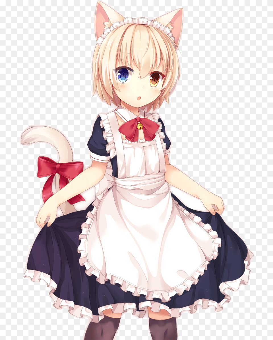 Built With Love Catgirl Anime Maiden Girl, Book, Comics, Publication, Baby Free Png Download