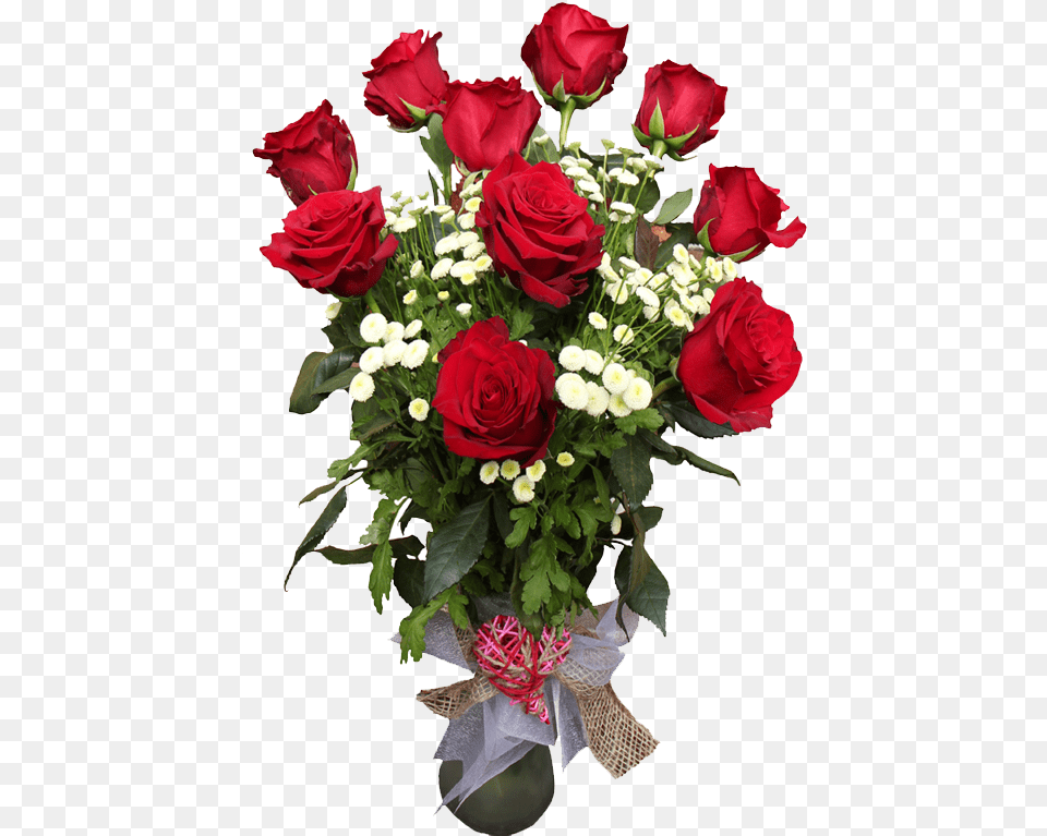 Buket Iz Krasno Belih Roz, Flower, Flower Arrangement, Flower Bouquet, Plant Free Png