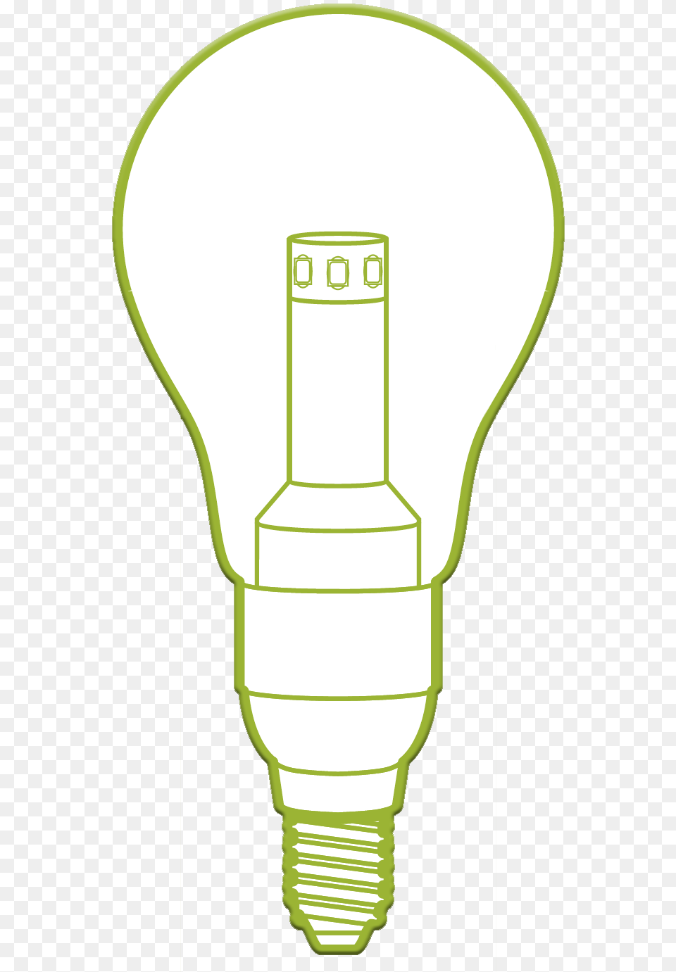 Bulb Banner Icon Compact Fluorescent Lamp, Light, Lightbulb Png Image