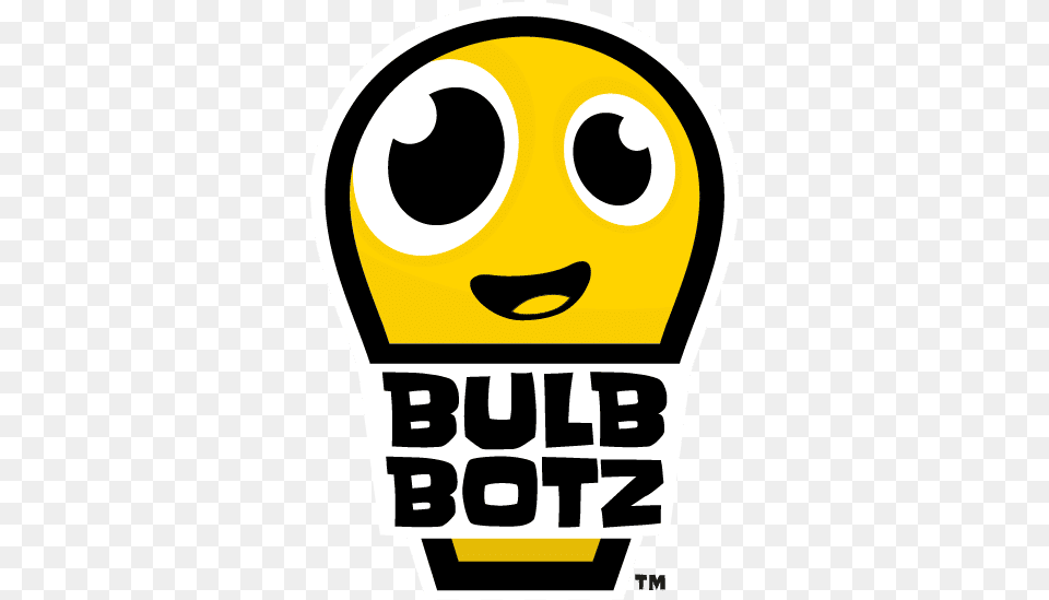 Bulb Botz, Light, Stencil, Logo Png