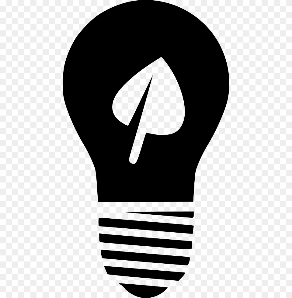 Bulb Burst Energy Illuminate Illumination Light Lightbulb, Stencil Free Png Download