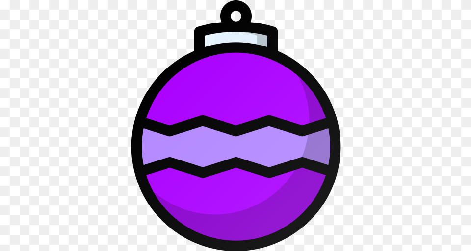 Bulb Christmas Decoration Ornament Icon Innisfree Capsule Recipe Pack Volcano, Purple, Accessories, Disk Free Transparent Png