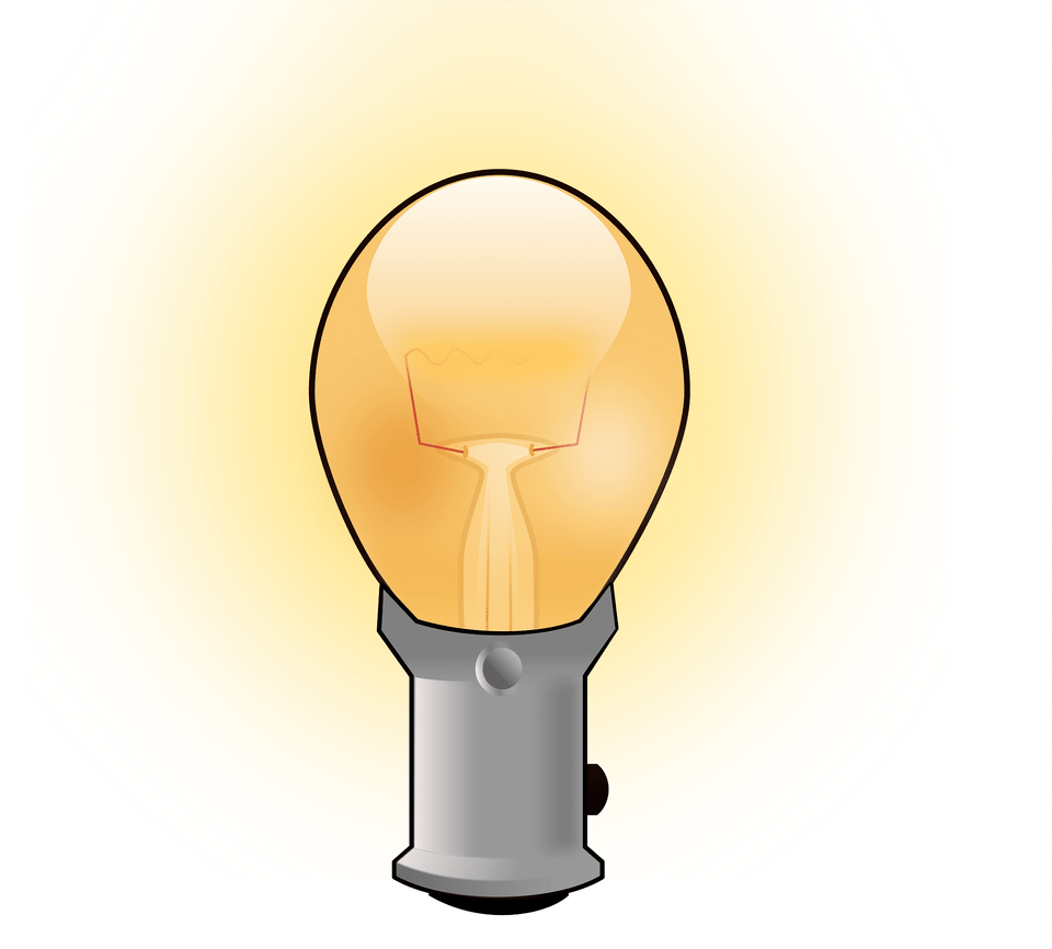 Bulb Clipart, Light, Lightbulb Free Png