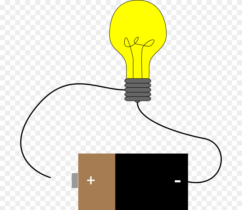 Bulb Clipart Electric Current, Light, Lightbulb Png