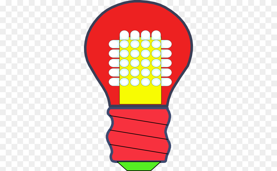 Bulb Clipart Led Bulb, Light, Lightbulb, Food, Ketchup Free Png Download