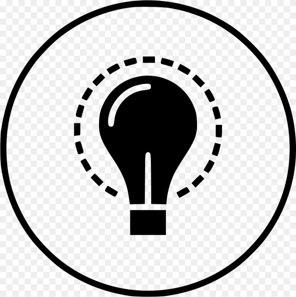 Bulb Idea Imagination Light Lamp Innovation Invention E Commerce Logistics Icon, Stencil, Lightbulb, Ammunition, Grenade Png Image