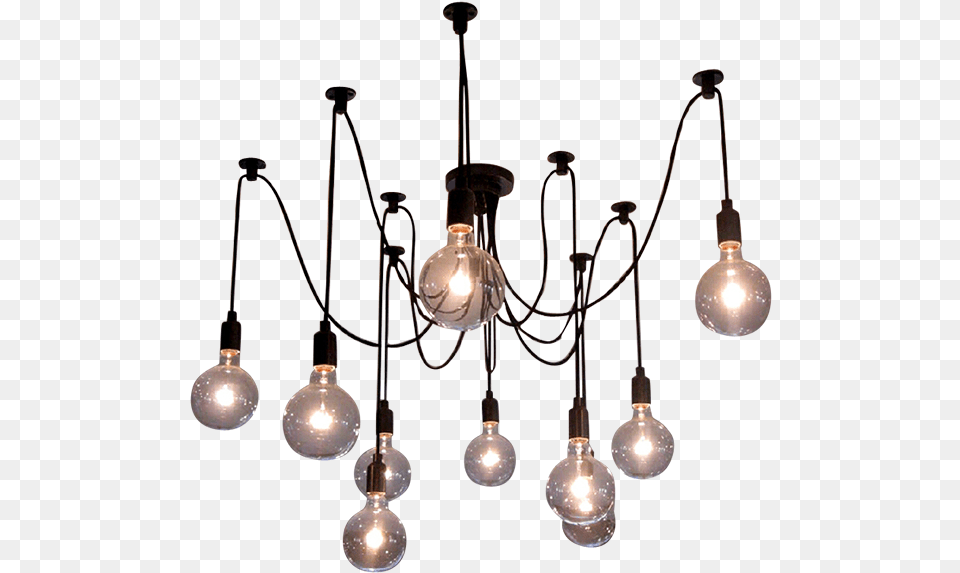 Bulb Pendant Lighting, Chandelier, Lamp, Light Free Transparent Png