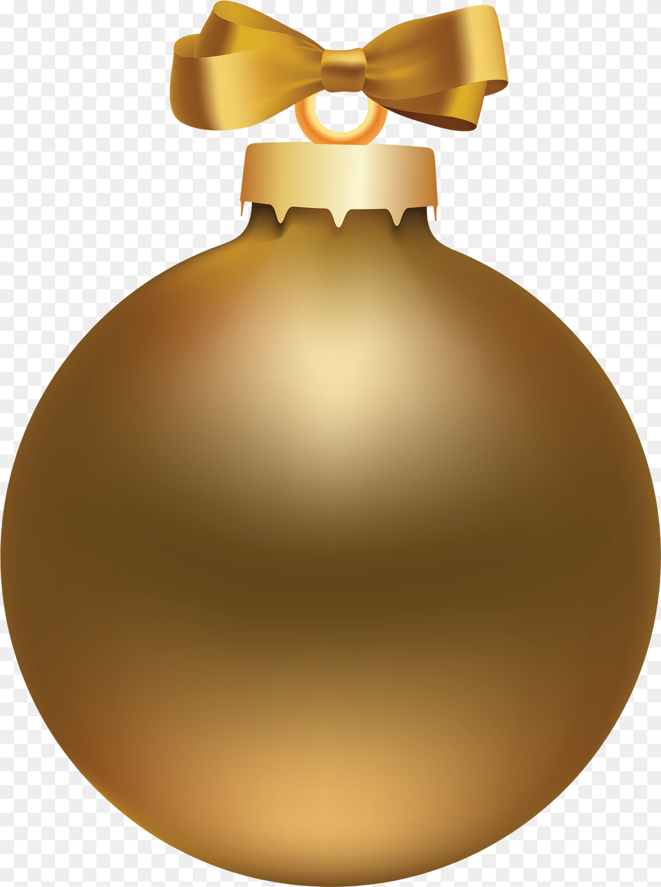 Bulb Transparent Clipart Christmas Day, Gold, Accessories, Bottle, Outdoors Free Png Download