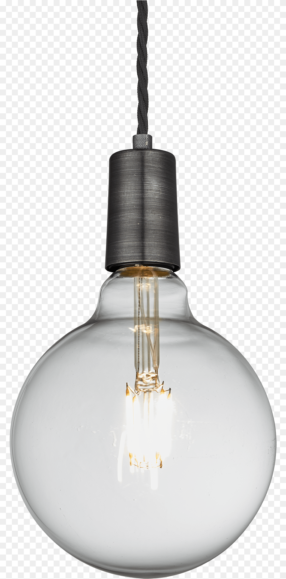 Bulb With Wire Hd, Light, Lightbulb, Lamp Free Transparent Png