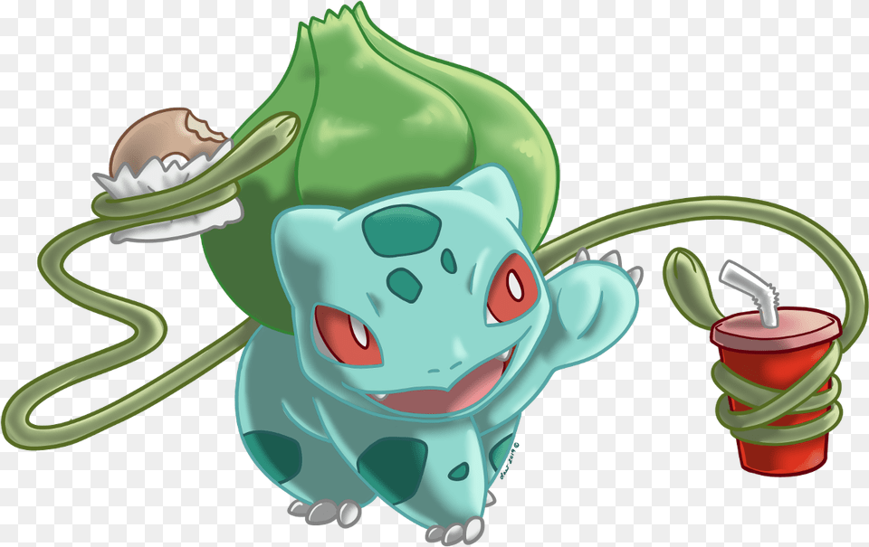 Bulbasaur Break Cartoon, Animal, Mammal, Pig Png