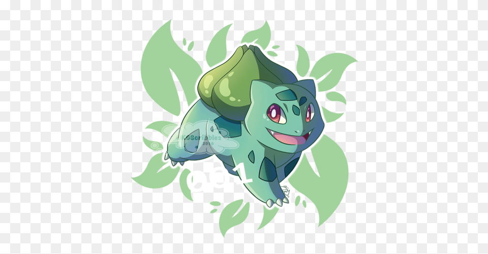 Bulbasaur Commend Me, Green, Art, Graphics, Pattern Free Png