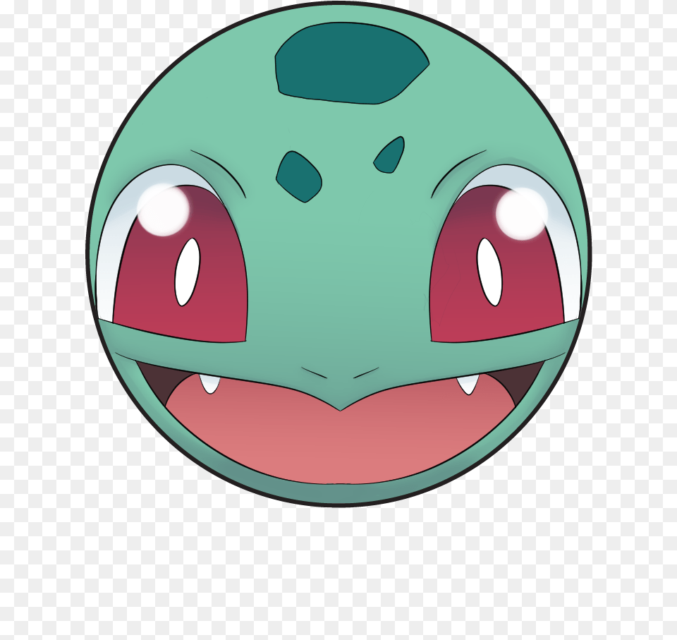 Bulbasaur In A Circle, Sphere, Clothing, Hardhat, Helmet Free Transparent Png