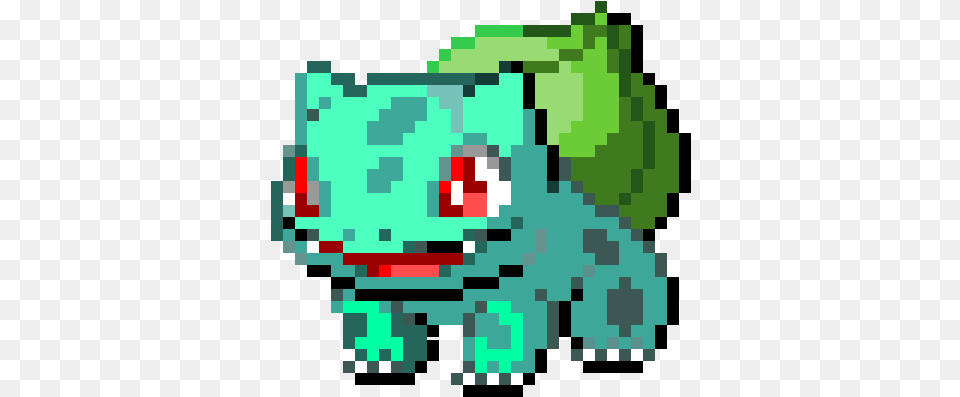 Bulbasaur Pixel Art, Qr Code Png Image