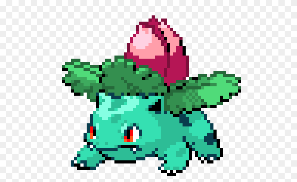 Bulbasaur Pixel Art Maker, Plush, Toy, Bulldozer, Machine Png Image