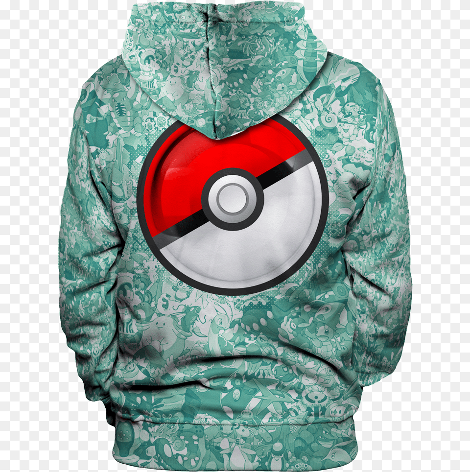 Bulbasaur Unisex Hoodie Circle, Sweatshirt, Clothing, Sweater, Knitwear Free Transparent Png