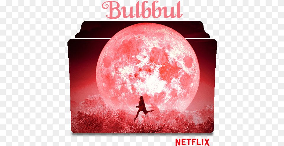 Bulbbul Movie Folder Icon Bulbbul Folder Icon, Night, Astronomy, Outdoors, Moon Free Png