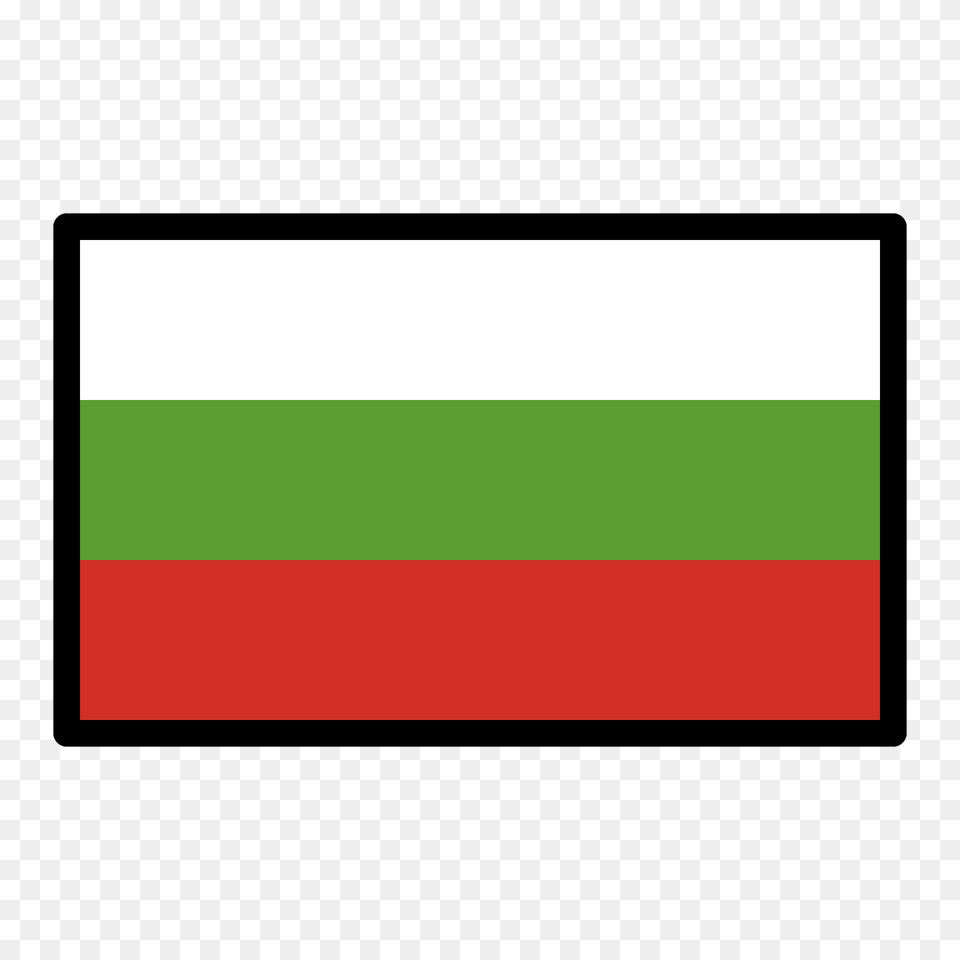 Bulgaria Flag Emoji Clipart, Blackboard Free Png