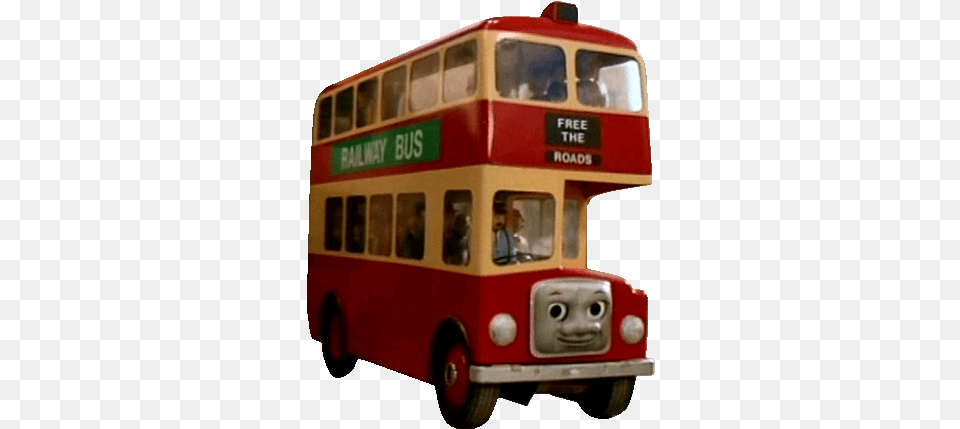 Bulgy The Double Decker Bus City Of Truro Cgi, Transportation, Vehicle, Double Decker Bus, Tour Bus Free Png Download