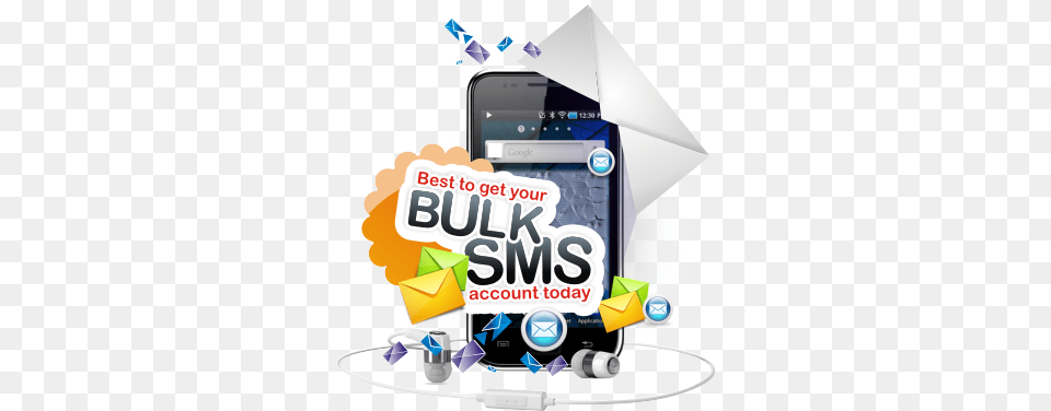 Bulk Sms Marketing, Advertisement, Poster, Electronics, Mobile Phone Free Png Download