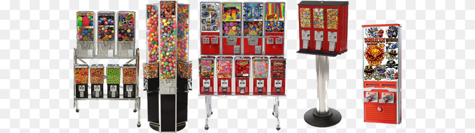 Bulk Vending Machines Placed In Your Business At No Northwestern 7 Unit Toy And Gumball Vending Machine, Vending Machine, Food, Sweets Free Png