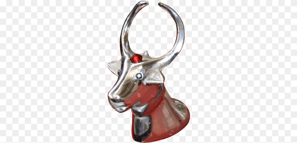 Bull, Accessories, Smoke Pipe, Figurine, Earring Free Png Download
