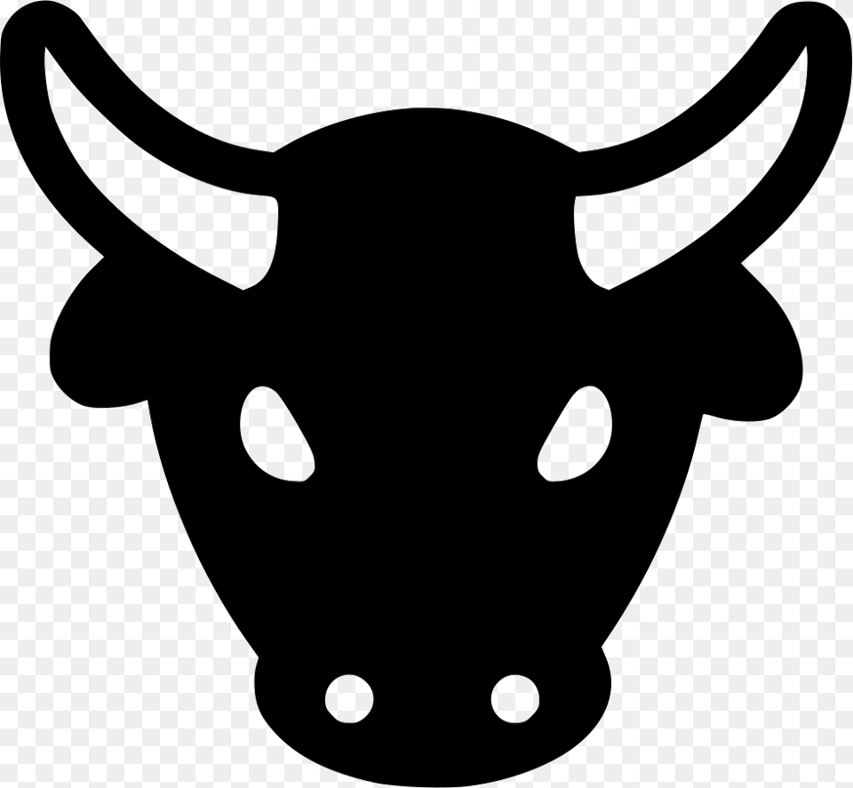 Bull, Animal, Mammal, Stencil, Cattle Png