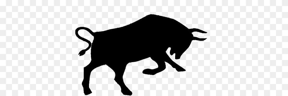 Bull Bear Cliparts, Lighting, Silhouette, Nature, Night Png Image