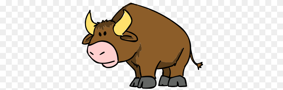 Bull Cartoon Clipart Animals Clip Art, Animal, Mammal, Baby, Face Png Image