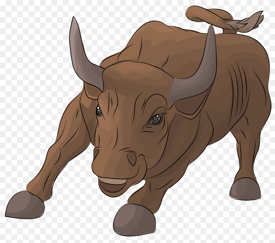 Bull Clipart, Animal, Mammal, Wildlife, Buffalo Free Png Download